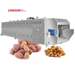 Автоматическое оборудование для обжарки арахиса, Жареная Машина для обжарки и охлаждения арахиса
