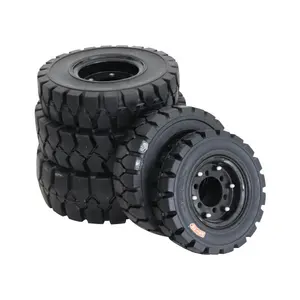 Wear-resistant Non-bursting Durable 5.00-8 Solid Rubber Compound Tires