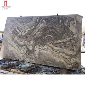 Phòng Tắm Tường Gạch Tự Nhiên Xám Tĩnh Mạch Cắt Phiến Đá Cẩm Thạch - Product Image 1
