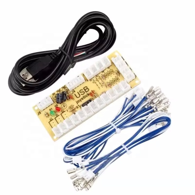 Zero Delay Usb Keyboard Encoder to PC Joystick and Buttons for Arcade Happ Diy Kit Parts