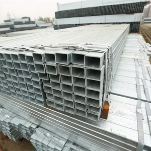 Mejor Precio, Tubo Cuadrado de Acero al Carbono Galvanizado en Caliente para Materiales de Construcción - Product Image 1