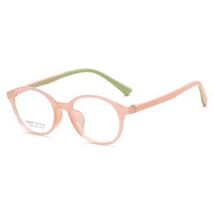 Lunettes de vue ovales pour femmes, monture de style élégant, taille moyenne, monture EMS, verres acryliques, verres plats, origine Taizhou - Product Image 1