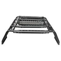 Barre de ramasseur universelle 4x4, support de lit réglable pour baignoire, échelle de toit, Cage de rangement