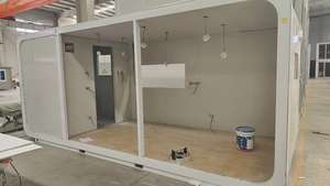 منزل حاويات متنقل من ألواح الساندويتش الفولاذية للبيوت المحمية من آبل، قابل للتهوية - Product Image 4