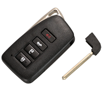 Clé de voiture à distance VVDI XM Xhorse 8A/4D puce pour LEXUS ES350 IS/ES/GS/NX/RX/GX GS300 GS350 IS250 ES250 NX200 clé de voiture intelligente