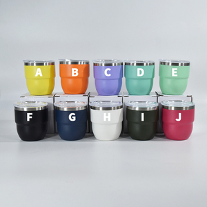 แก้วกาแฟแบบซ้อนได้ขนาด 4 ออนซ์ แก้วกาแฟสีขาวเคลือบผงขนาด 4 ออนซ์ แก้วมินิเคลือบเอนาเมลด้านใน - Product Image 5