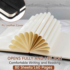 A5 PU Leather Hardcover Journal Thermal Binding 100 Sheets Inner Pages Digital Printing for Gift Deed Record Keeping - Product Image 3