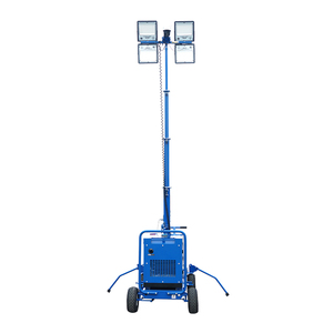 Torre de Iluminación LED Portátil LUDWIG Diesel IP65, Cámara de Vigilancia Móvil para Construcción, Minería y Estadios - Product Image 2