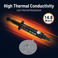 Pâte thermique 2g 4g 6g 8g pour dissipateur thermique CPU GPU