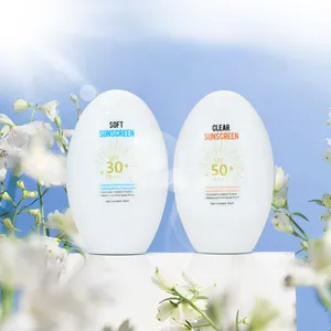 ノングリーシーフレッシュモイスチャライジングホワイトニング日焼け止めクリームSPF50日焼け止め美容化粧品メイクアップ製品