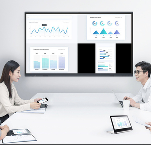 ITA OEM 55 65 75 85 86 100 110 inch tương tác phẳng đa màn hình cảm ứng kỹ thuật số bảng trắng bảng thông minh cho giáo dục - Product Image 3