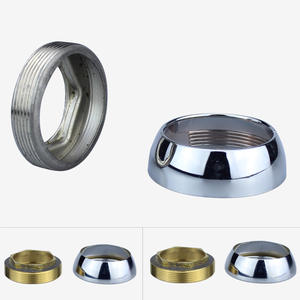 Accessoires de robinetterie en cuivre et acier inoxydable, couvercle de cuvette avec écrou hexagonal et noyau de valve, accessoire de plomberie - Product Image 3