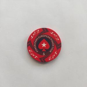 Jetons de <span class=keywords><strong>poker</strong></span> en céramique EPT de haute qualité pour Texas Hold'em, jetons de Mahjong, cartes à jouer, pièces de récompense, non toxiques et durables - Product Image 5