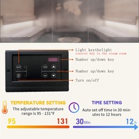 Générateur de vapeur de sauna de Dubaï, bain turc / Malaisie