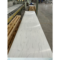 Prix d'usine, grande dalle de marbre artificiel Dupont 3660*760*12mm, joint sans soudure, surface solide 100% acrylique pure pour plan de travail