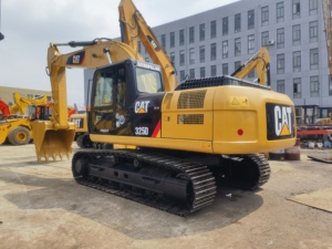 Excavadora mediana sobre orugas hidráulica japonesa original 25t Excavadora Cat 325d usada - Product Image 3