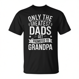 Solo los mejores papás se promocionan a abuelo, camiseta para hombre - Product Image 2