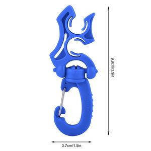 Hose <b>Clip</b> Hose Regulator Double Hose Holder <b>Clip</b> Regulator Retainer <b>Buckle</b> Hook for Dive Snorkeling - Product Image 5