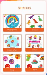 Boy Gift Diy Fridge Sticker Painted 3D Dinosaur Drawing Toys Coloring <b>Plaster</b> <b>Set</b> - Product Image 3