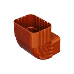 Connecteur coudé à <span class=keywords><strong>90</strong></span> degrés pour gouttière en PVC de style K, résistant à la corrosion et aux UV, pour drainage de toiture - Product Image 4