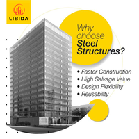 Estructura de acero galvanizado modular prefabricado con marco de metal ligero de alta estabilidad Edificios de habitaciones de clínicas de hospitales