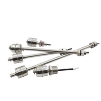 FUNSENSOR Capteur de niveau de liquide à flotteur en acier inoxydable à actionnement vertical avec connexion filetée pour la surveillance du niveau d'eau des réservoirs