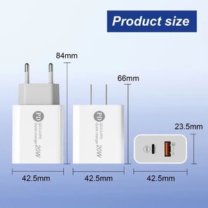 Bloque <span class=keywords><strong>de</strong></span> <span class=keywords><strong>carga</strong></span> actualizado 20W USB C Bloque <span class=keywords><strong>de</strong></span> cargador <span class=keywords><strong>de</strong></span> pared Puerto dual PD Entrega <span class=keywords><strong>de</strong></span> energía Tipo C <span class=keywords><strong>Adaptador</strong></span> <span class=keywords><strong>de</strong></span> <span class=keywords><strong>carga</strong></span> Ladrillo para <span class=keywords><strong>iPhone</strong></span> 14/<span class=keywords><strong>13</strong></span> - Product Image 6
