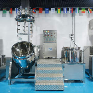 Máquina cosmética mezcladora homogeneizadora emulsionante al vacío para crema, pasta de loción, fabricación de línea de producción, mezcla al vacío - Product Image 6