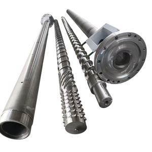 Chuyên nghiệp duy nhất vít Thùng cho hạt pelletizing máy nhựa cho <span class=keywords><strong>PVC</strong></span>/PC/PE - Product Image 1