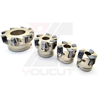 Fraiseuse à face indexable H-SASF90-D125-10-40-1706R pour plaquettes ANKX170608 90° °   Usinage CNC de pointe