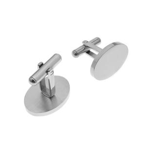 Mancuernillas de Acero Inoxidable con Logotipo Personalizado Grabado, Accesorios de <span class=keywords><strong>Camisa</strong></span> para Hombre, Regalo de Lujo para Bodas y Negocios, Venta al por Mayor de Fábrica - Product Image 6