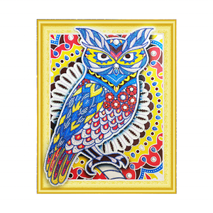 5d BRICOLAGE Motifs Mignon Hibou <span class=keywords><strong>Diamant</strong></span> Broderie Strass Kits de Peinture pour Adultes Enfants - Product Image 5