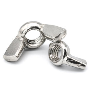 Écrou à oreilles métrique de haute qualité M3-M12 en acier inoxydable, acier au carbone, zingué, DIN315, 304/316/201 - Product Image 4