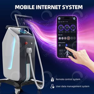 เครื่องกำจัดขนด้วยเลเซอร์ทางการแพทย์ เทคโนโลยีล่าสุด ระบบทำความเย็นคู่ หน้าจอสัมผัส ไดโอดเลเซอร์ 808 นาโนเมตร ได้รับการรับรอง - Product Image 3