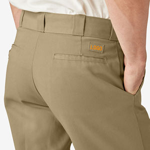 Pantalon de travail léger à jambes droites pour hommes coupe classique tissu Oxford durable 100% coton pantalon de travail pratique conçu pour - Product Image 6