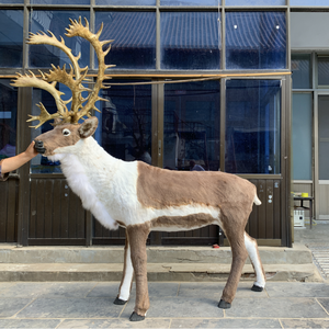 Decoraciones Navideñas para Exteriores, Juguetes <span class=keywords><strong>de</strong></span> Animales Grandes, Adorno <span class=keywords><strong>de</strong></span> Reno <span class=keywords><strong>de</strong></span> Tamaño Real - Product Image 5