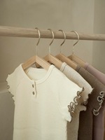 Ensemble d'été coréen pour bébé, 100 % coton, débardeur à manches courtes et short décontracté, tenue 2 pièces unisexe pour nourrisson et tout-petit, vente en gros
