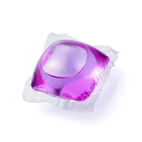 Perles de lessive personnalisées OEM, capsules adoucissantes, gel en boule, formule de lessive naturelle avec parfum