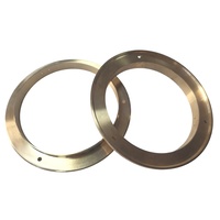 Pièces de phares de voiture en aluminium plaqué or usinées CNC, polies et fraisées