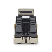 Connecteur Keystone et coupleur FTP Cat6A RJ45 8P8C entièrement blindés avec contacts en bronze phosphoreux plaqués or