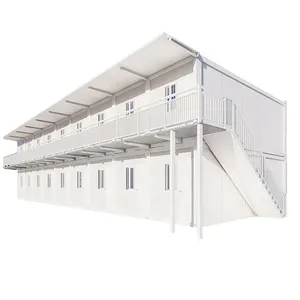 中国迷你模块化住宅便携式预制件10英尺15英尺扁平包装集装箱住宅