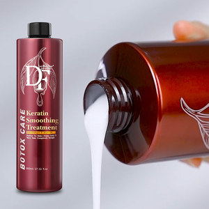 Traitement lissant à la kératine LayMeyShow, réduit les frisottis de 80 %, réduit le temps de coiffage de 50 %, renforce les cheveux, 3 pour cheveux abîmés, frisés et secs - Product Image 2
