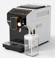 Cafetera Espresso Eléctrica Doméstica de 20 Bares, Totalmente Automática, Operación con un Solo Toque, Múltiples Modos de Preparación, Estable