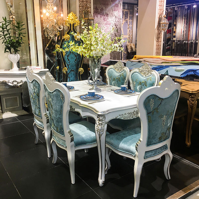 1.6m (one table and six chairs)