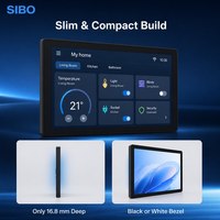 Tableta Android de 5 Pulgadas con Montaje en Pared, Panel Táctil PoE, RK3566, Android 15, WiFi, UART, GPIO, RS485, RS232, Kiosco Inteligente para Reserva de Salas en Edificios