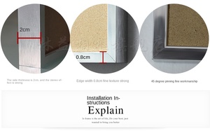 <span class=keywords><strong>Cadre</strong></span> photo en métal personnalisable de différentes tailles pour la peinture d'art de mariage, impression numérique A4 A3 A2 A1 8x8 8x10 40x50 <span class=keywords><strong>10x15</strong></span> 12x30 - Product Image 5