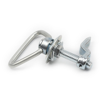 Armoires industrielles haute sécurité MS305 Serrure 19mm en alliage de zinc moulé sous pression Serrure à came étanche avec plaque de support