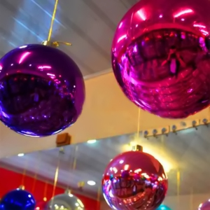 Ballon miroir gonflable Événements Fête Scène Club Boutique Décoration Publicité Miroir gonflable Boule PVC Boules brillantes colorées - Product Image 2