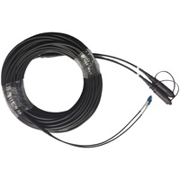 Câble à fibre optique monomode extérieur/intérieur G657A1 de haute qualité à 2 fibres avec connecteur à fibre SC/APC-LC/UPC trempé étanche