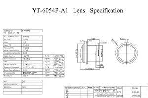 Manufacturer Ip67 Waterproof Lens Ov2640 180 Degree 200 220 235 Degree M12 Fisheye Vr Lens 1/3" 1/4"panoramic Lens For Vehicle